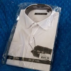 Men's white dress shirt